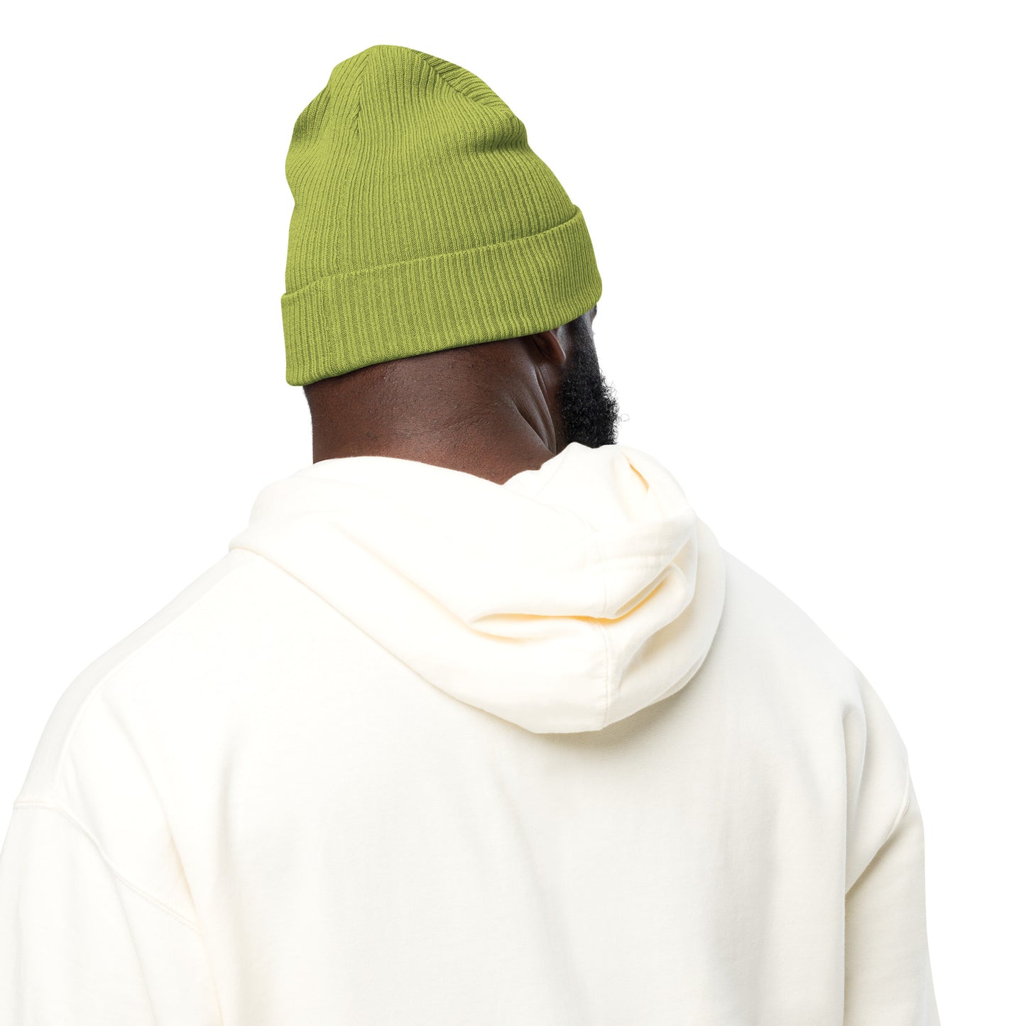 MHOE style Organic ribbed beanie
