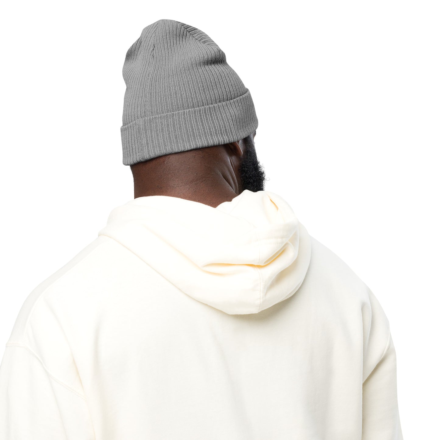 Most High above all Organic ribbed beanie