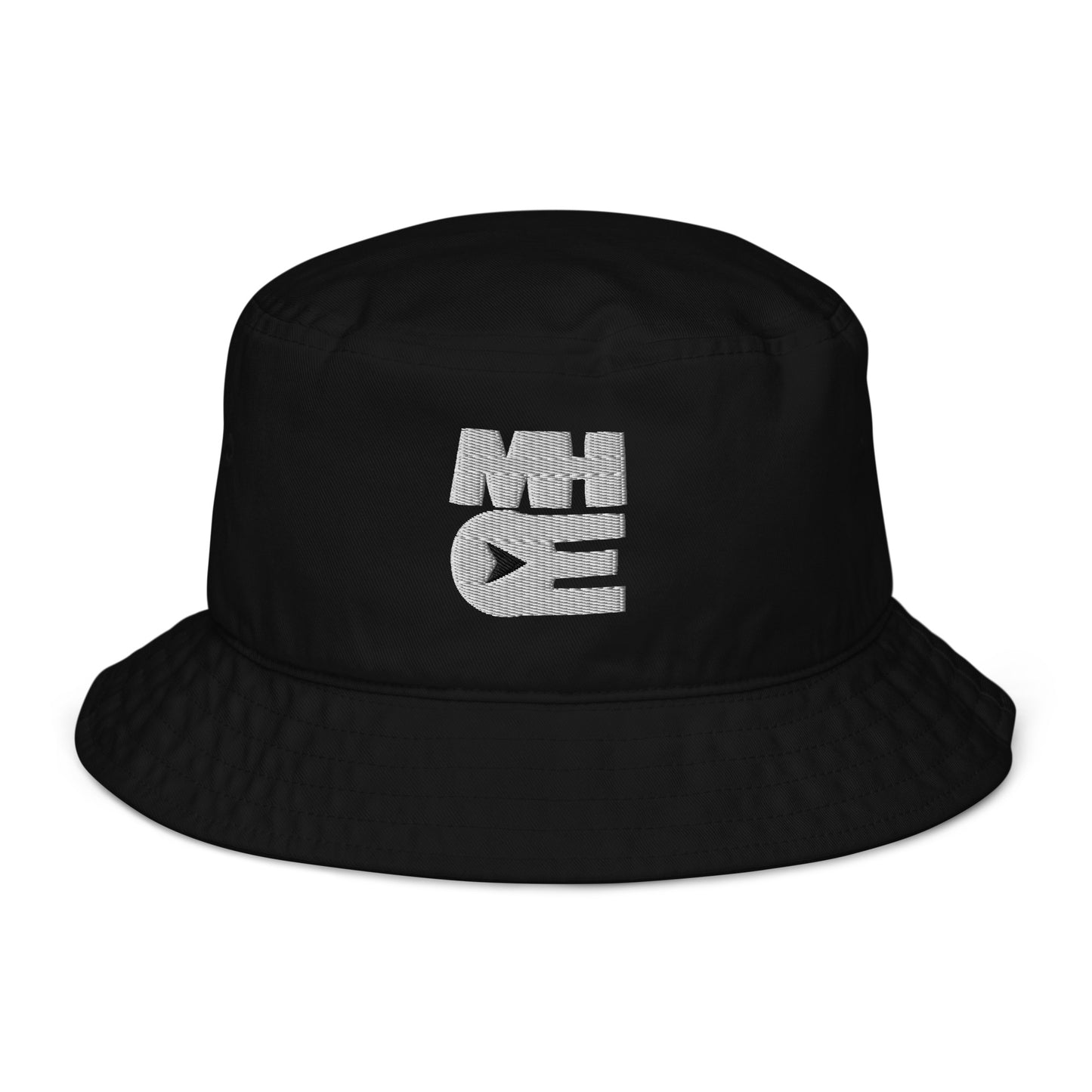 MHOE Logo Organic bucket hat