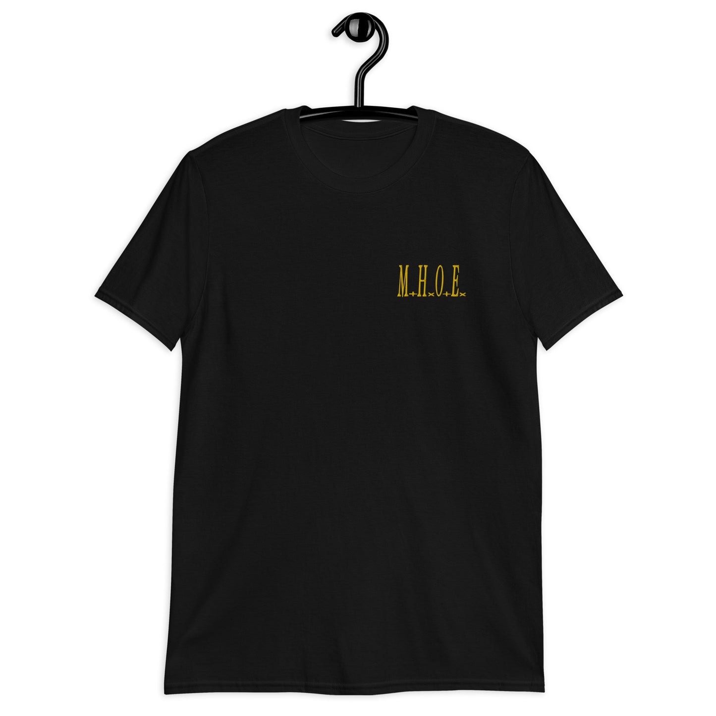 M.H.O.E Short-Sleeve Unisex T-Shirt (Gold Embroidery)