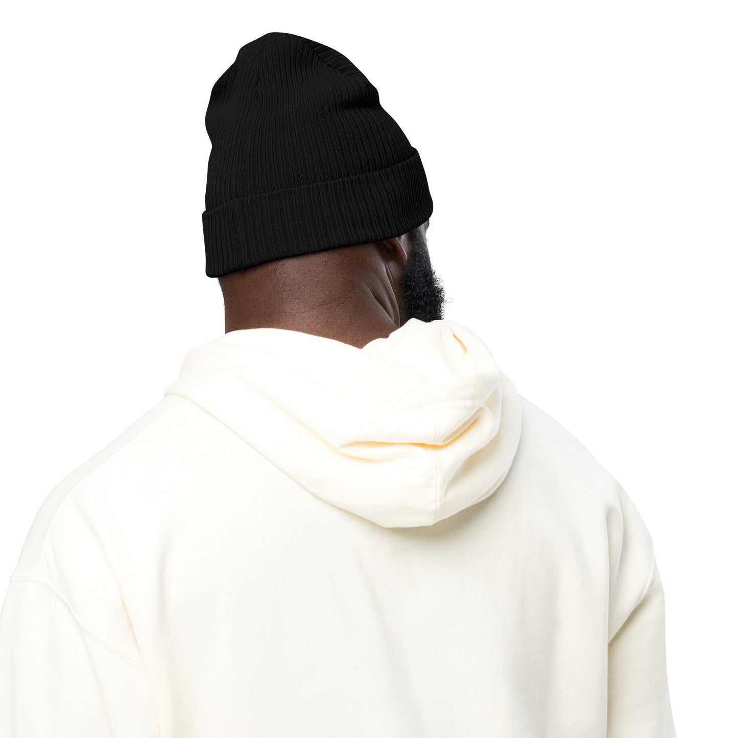 Most High above all Organic ribbed beanie