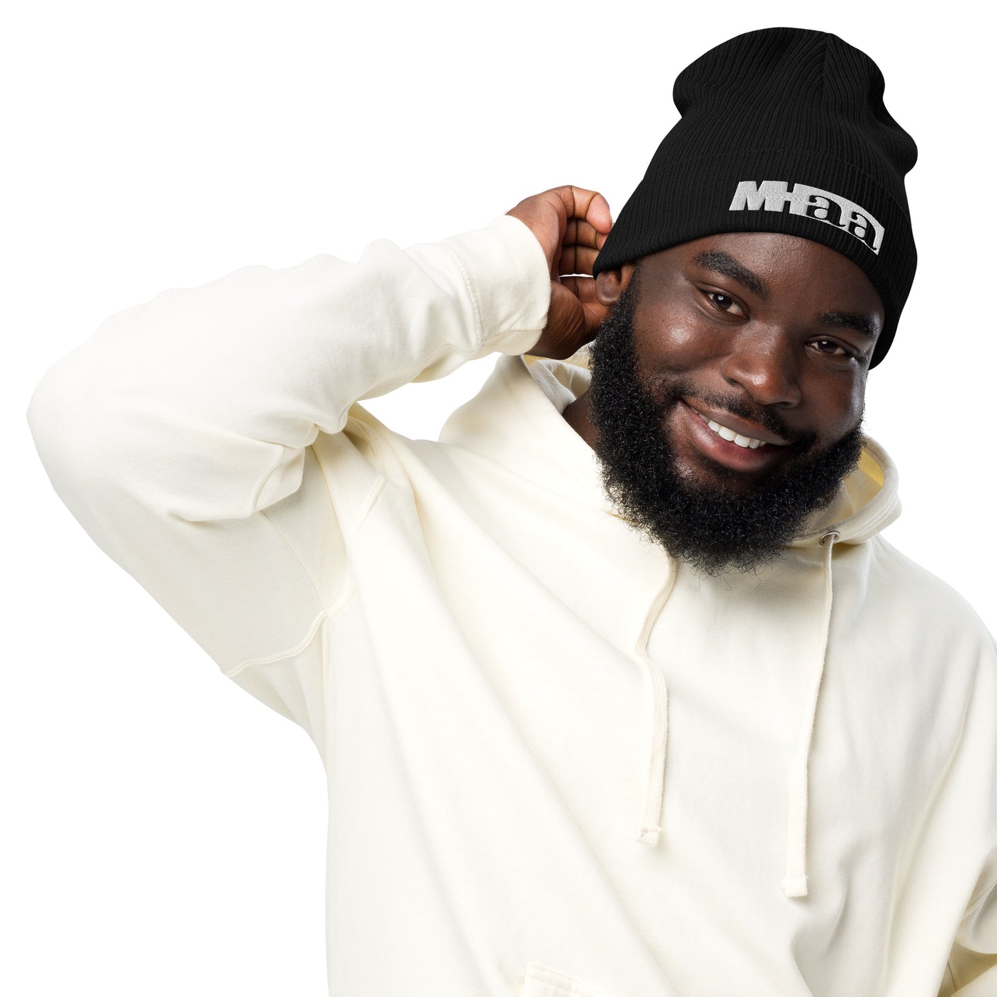 Most High above all Organic ribbed beanie