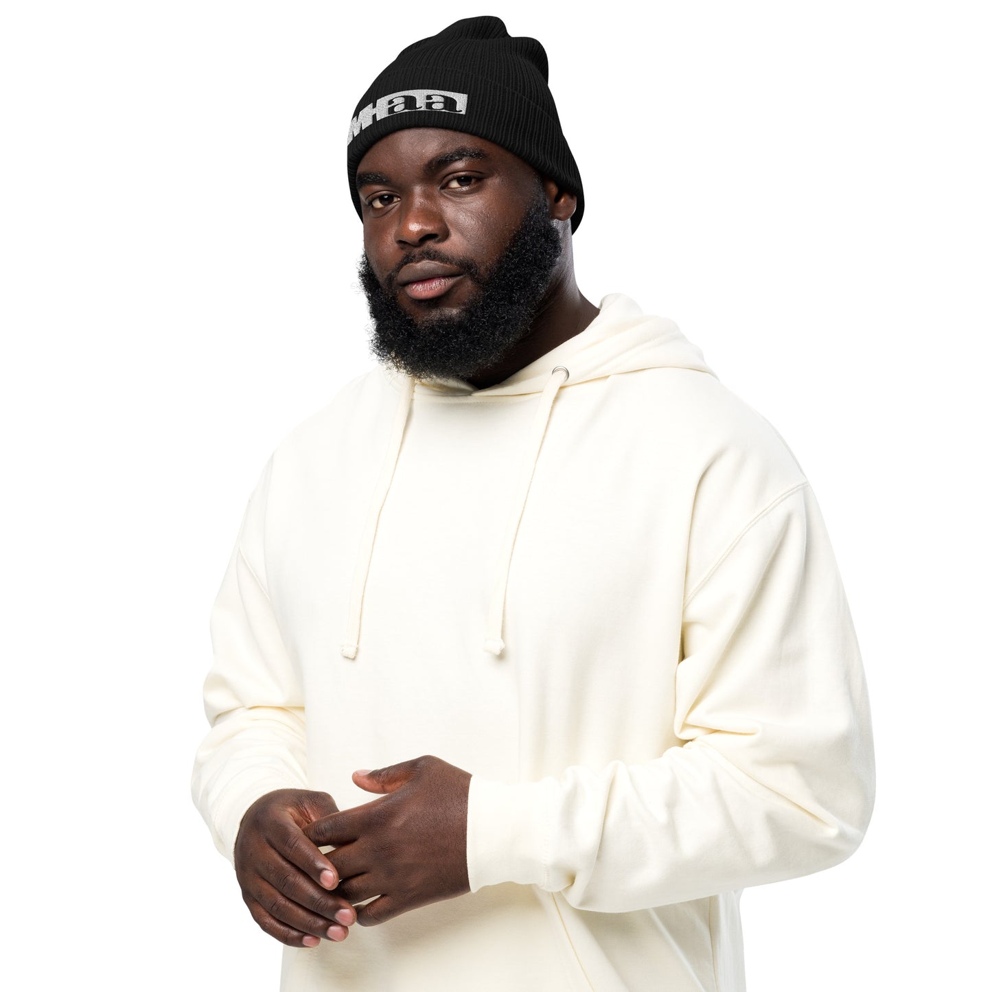 Most High above all Organic ribbed beanie