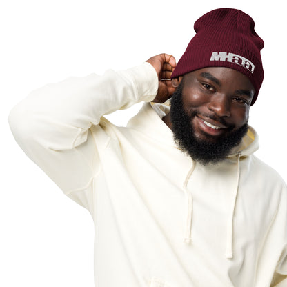 Most High above all Organic ribbed beanie