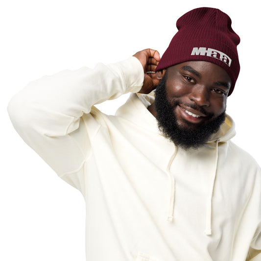 Most High above all Organic ribbed beanie
