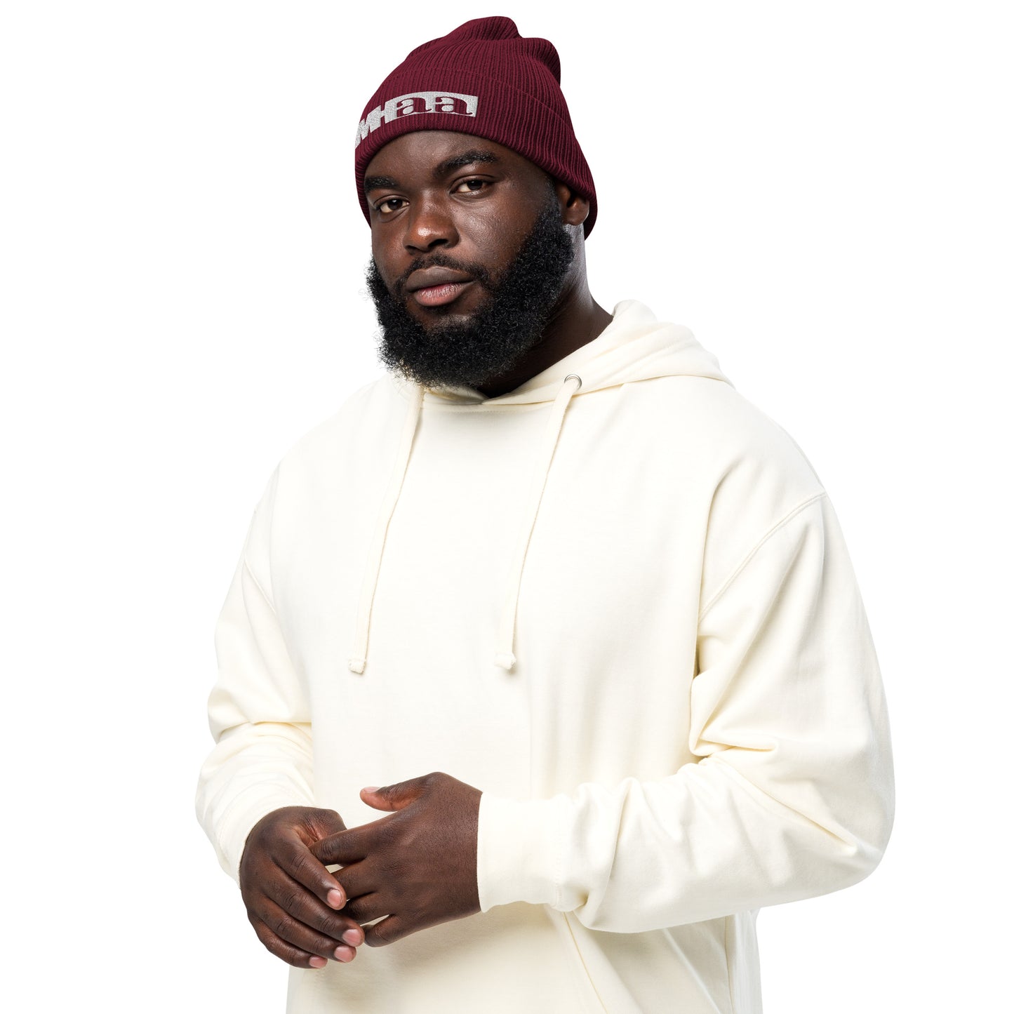 Most High above all Organic ribbed beanie