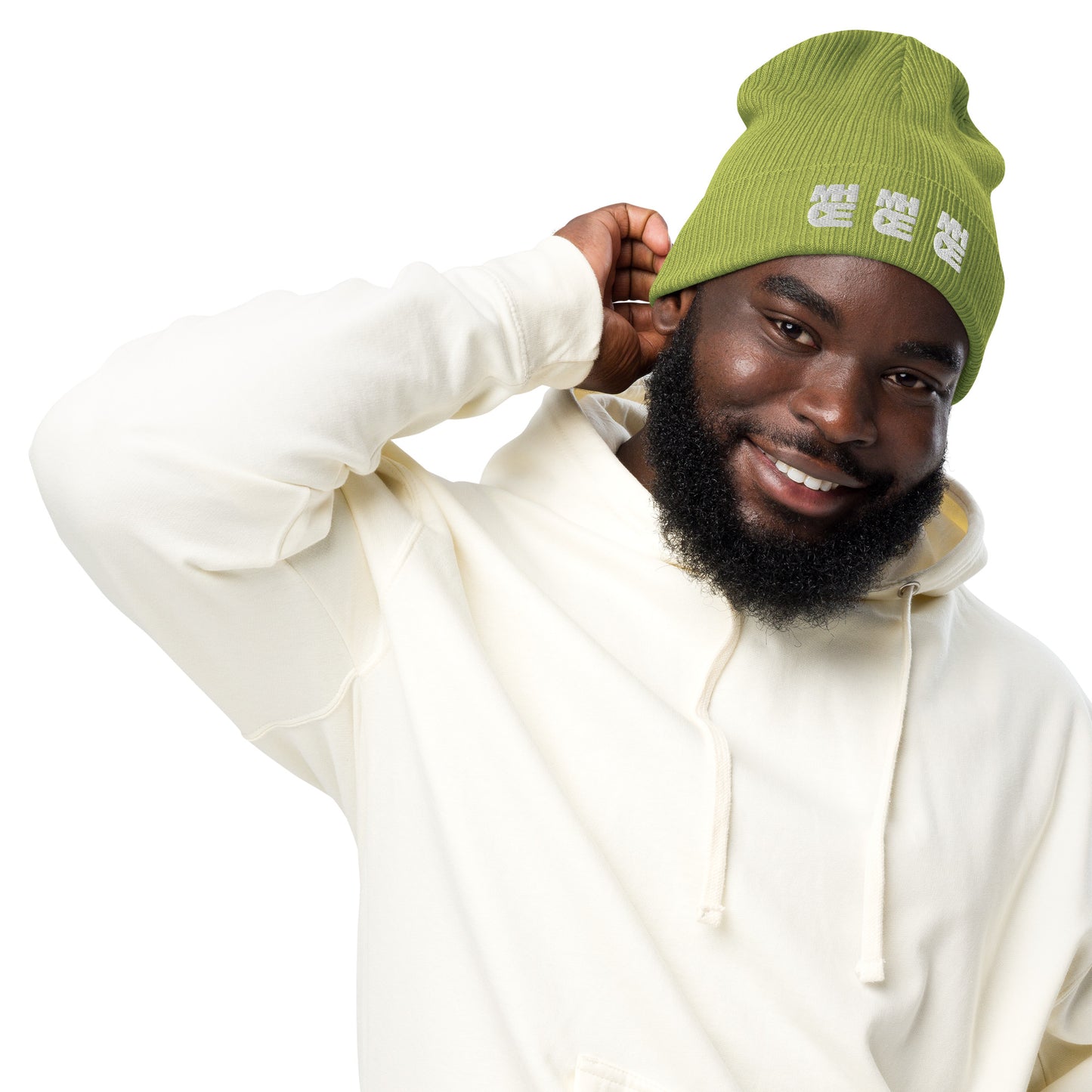 MHOE Organic ribbed beanie