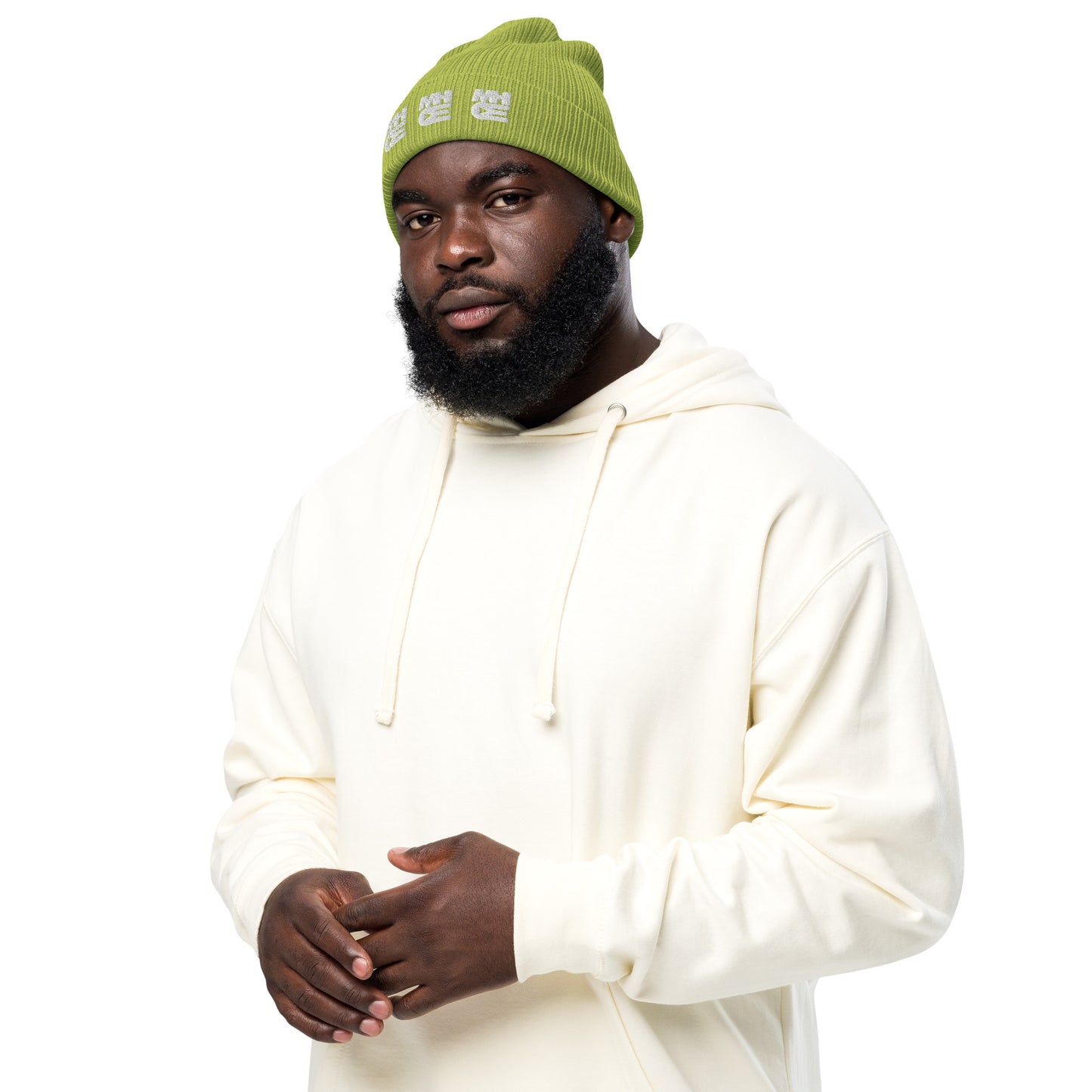 MHOE Organic ribbed beanie
