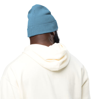 MHOE Organic ribbed beanie