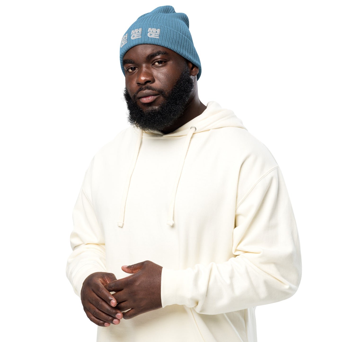 MHOE Organic ribbed beanie