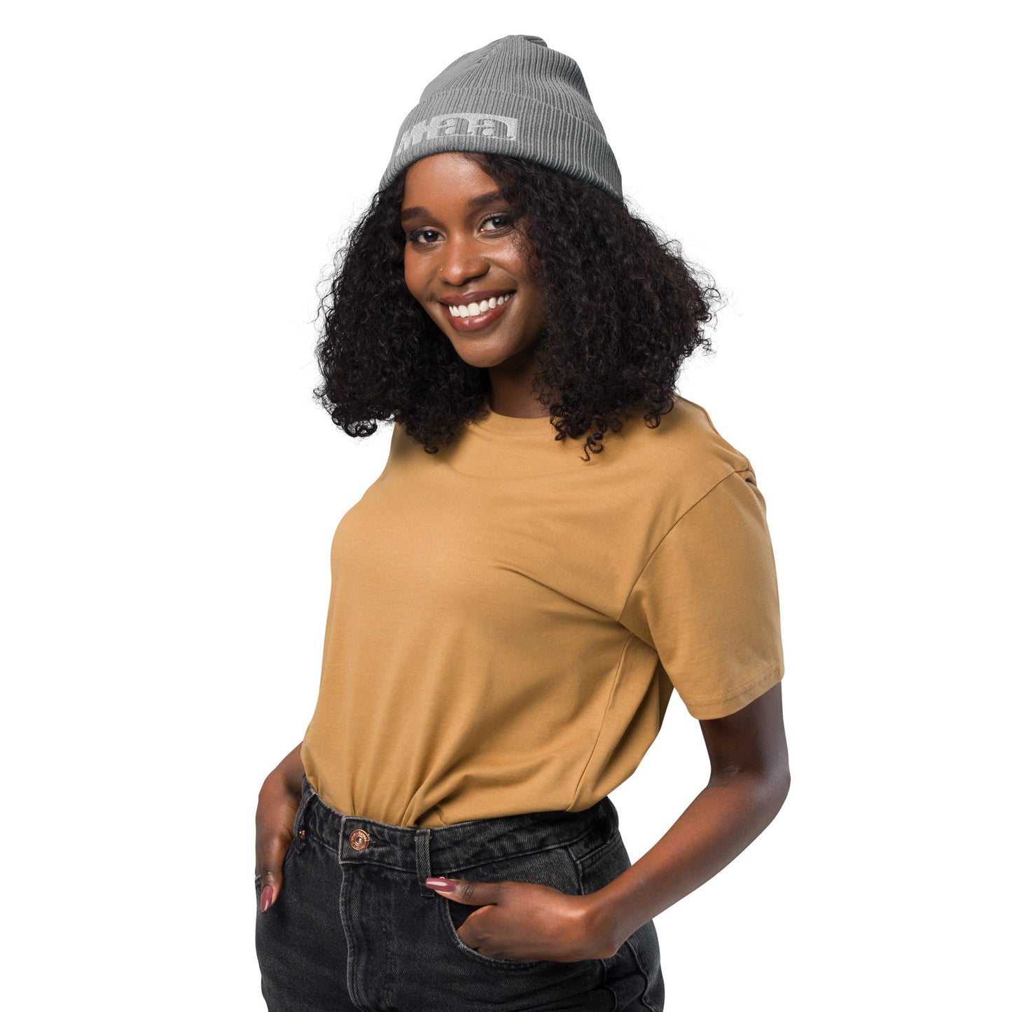Most High above all Organic ribbed beanie