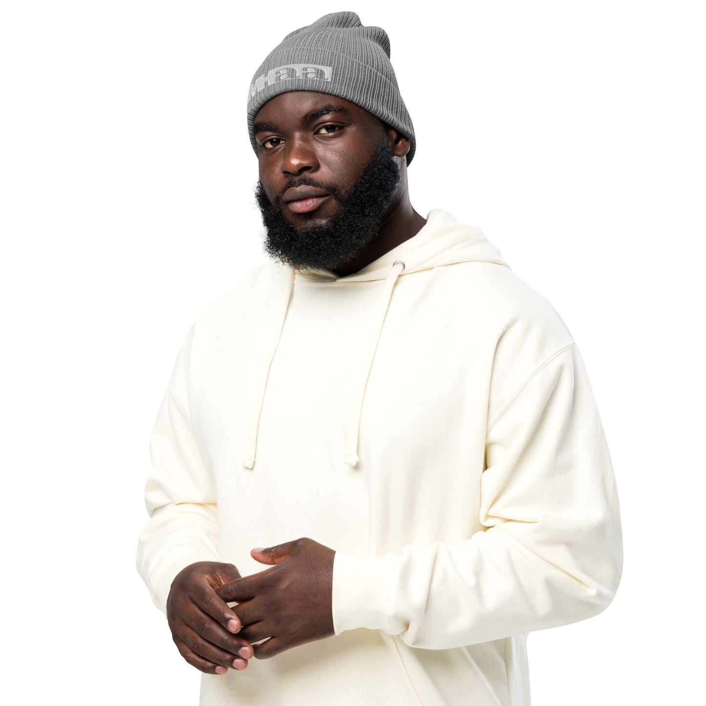 Most High above all Organic ribbed beanie