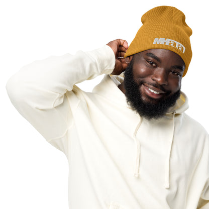 Most High above all Organic ribbed beanie
