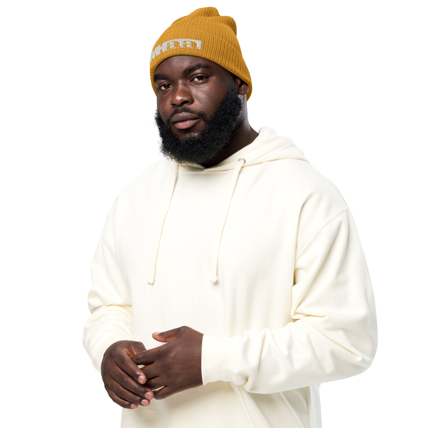 Most High above all Organic ribbed beanie
