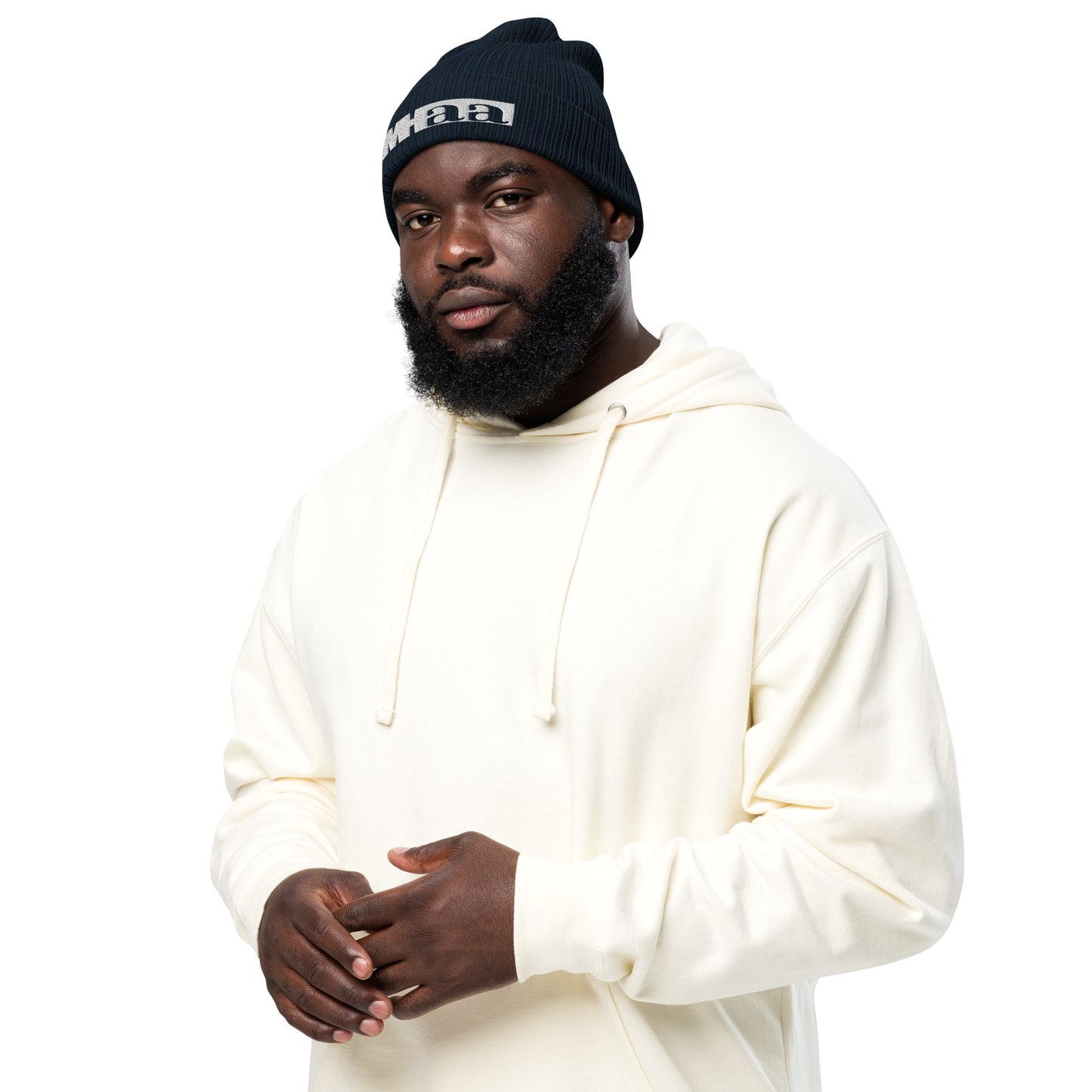Most High above all Organic ribbed beanie
