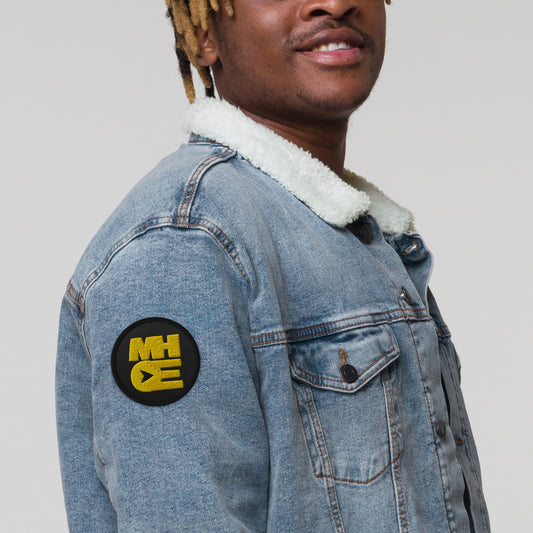 Gold MHOE Embroidered patch 2