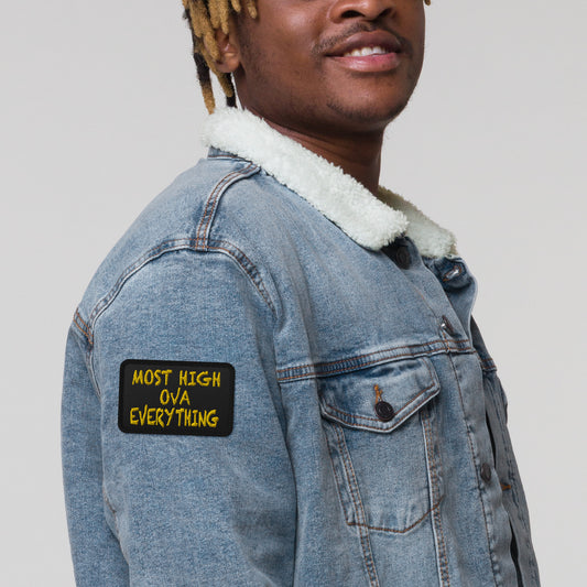 Gold MHOE Embroidered patch 1