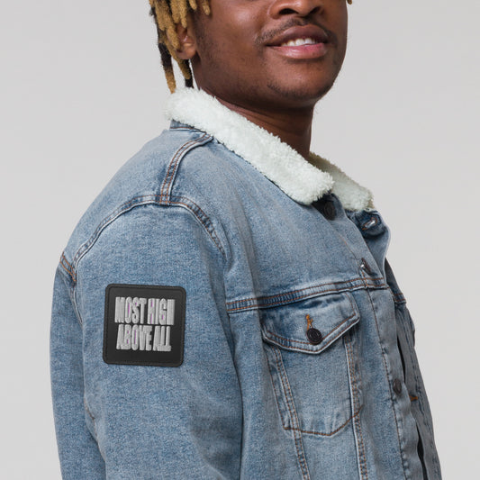 White MHAA Embroidered patch 1