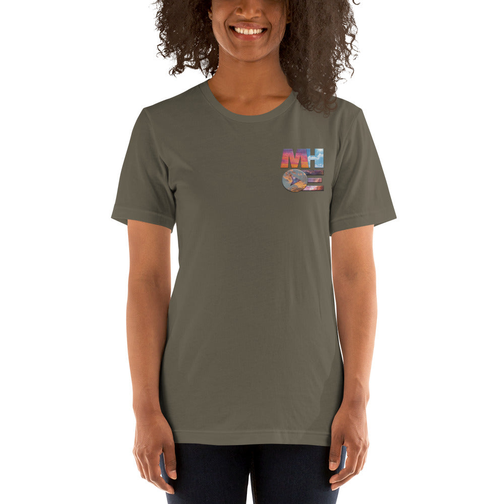 MHOE Sky Logo embroidered Unisex Tee