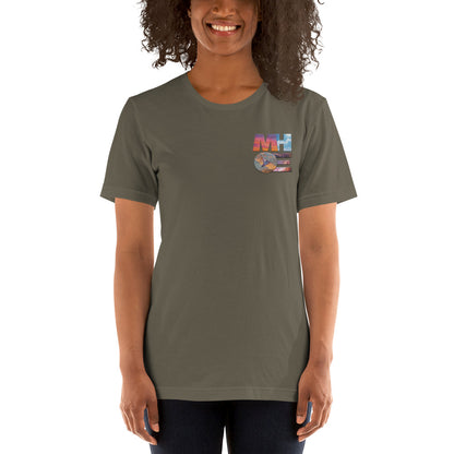 MHOE Sky Logo embroidered Unisex Tee