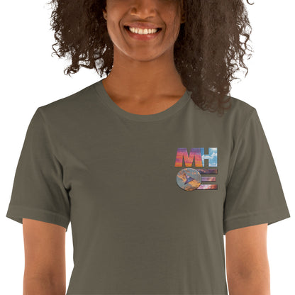 MHOE Sky Logo embroidered Unisex Tee