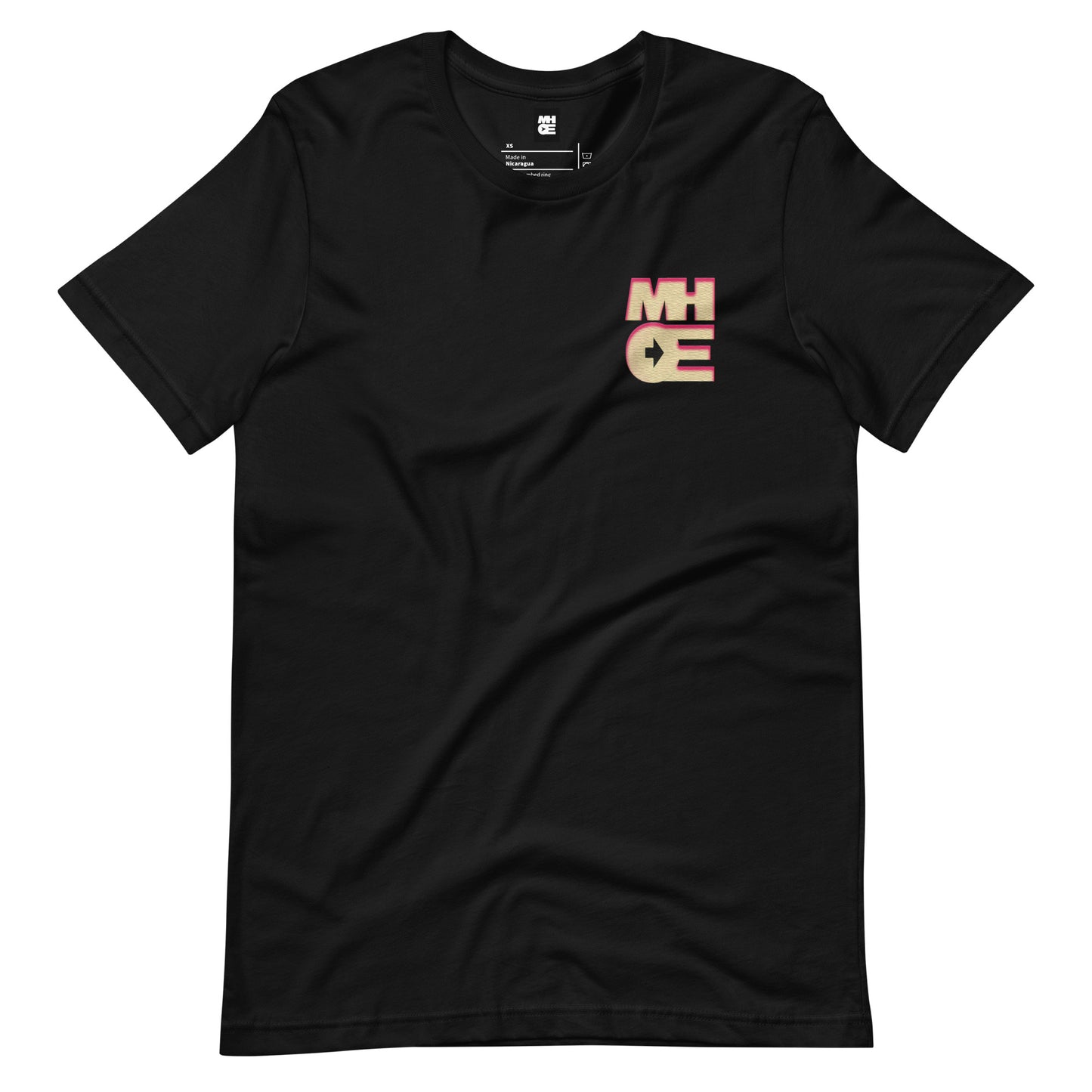 MHOE fitted t-shirt (Embroidered Throwback logo over chest)