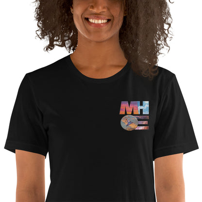 MHOE Sky Logo embroidered Unisex Tee