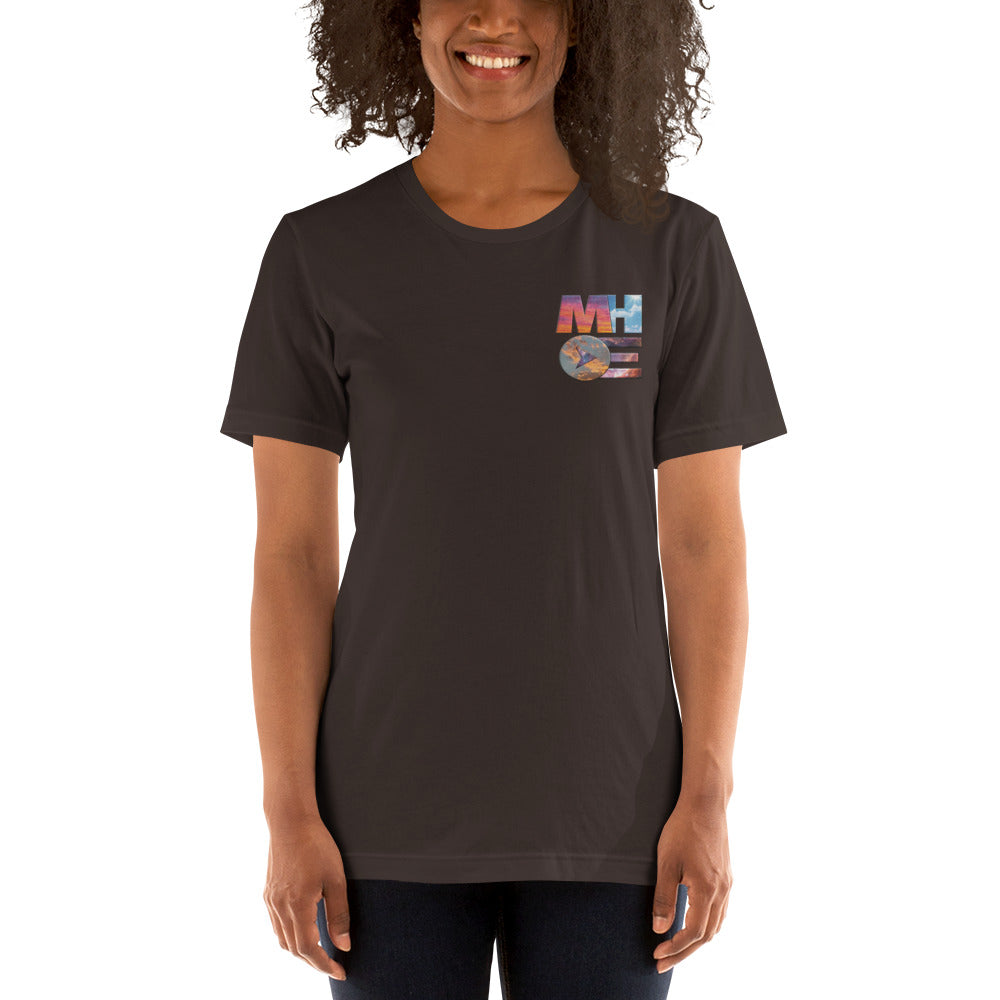 MHOE Sky Logo embroidered Unisex Tee
