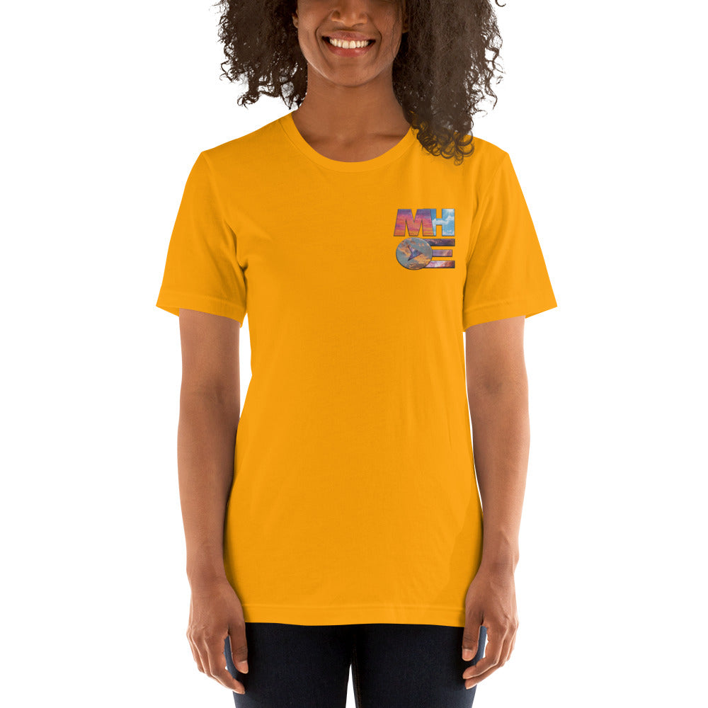 MHOE Sky Logo embroidered Unisex Tee