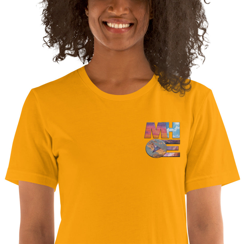 MHOE Sky Logo embroidered Unisex Tee