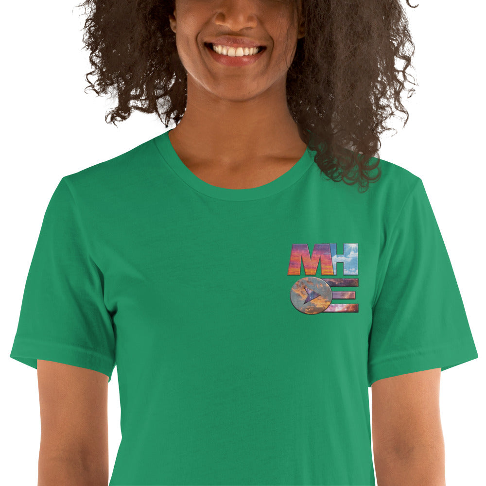 MHOE Sky Logo embroidered Unisex Tee