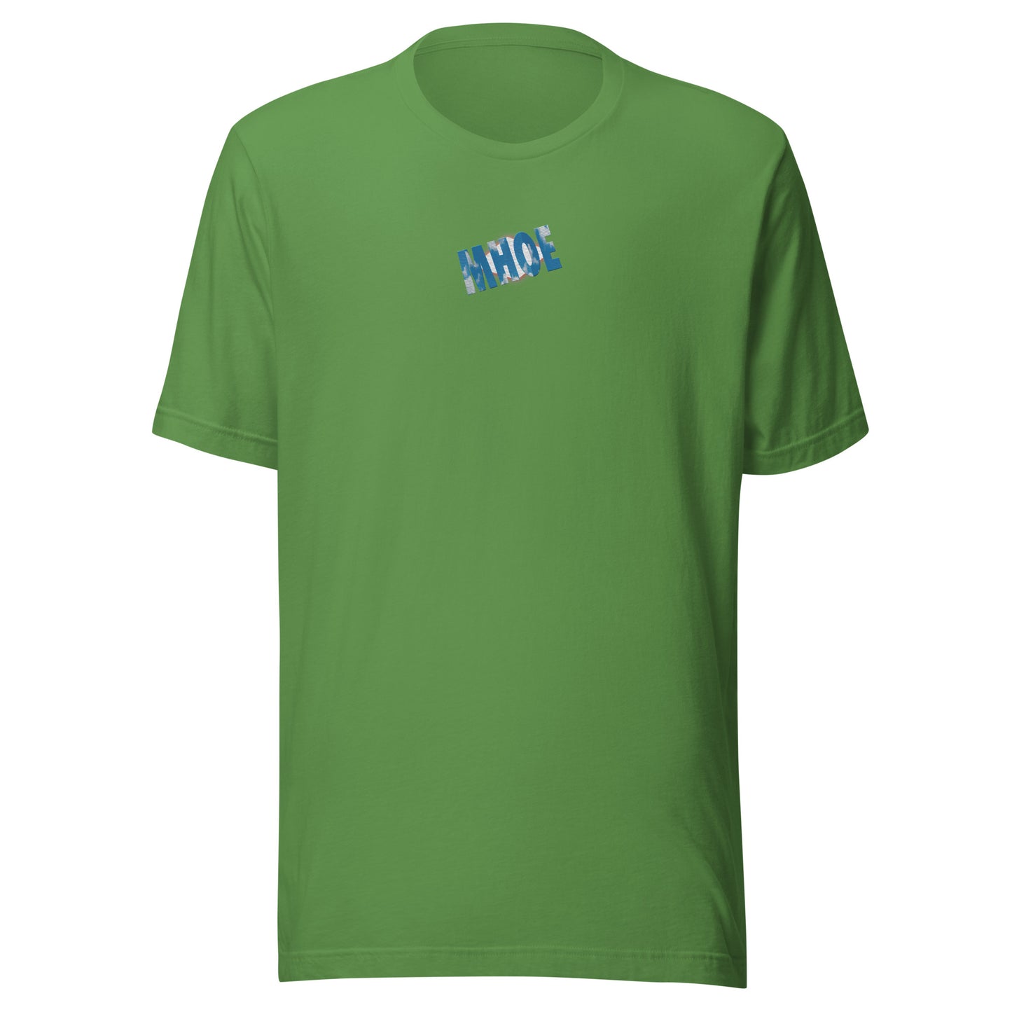 MHOE blue sky embroidery Unisex t-shirt