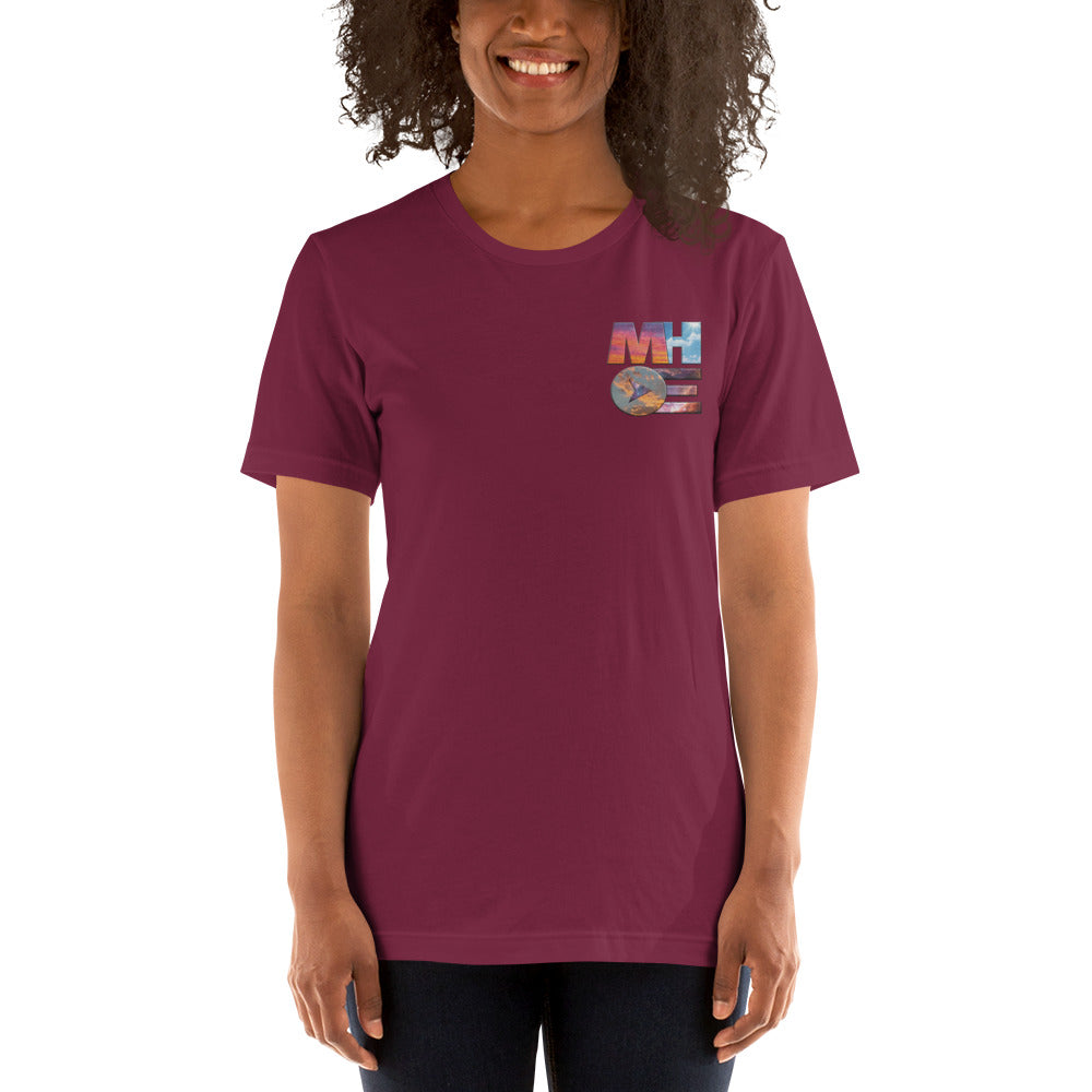 MHOE Sky Logo embroidered Unisex Tee