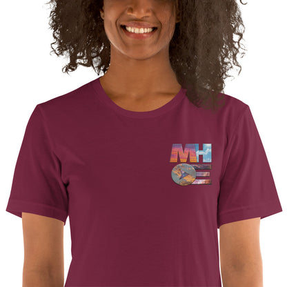 MHOE Sky Logo embroidered Unisex Tee