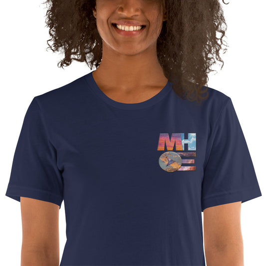 MHOE Sky Logo embroidered Unisex Tee