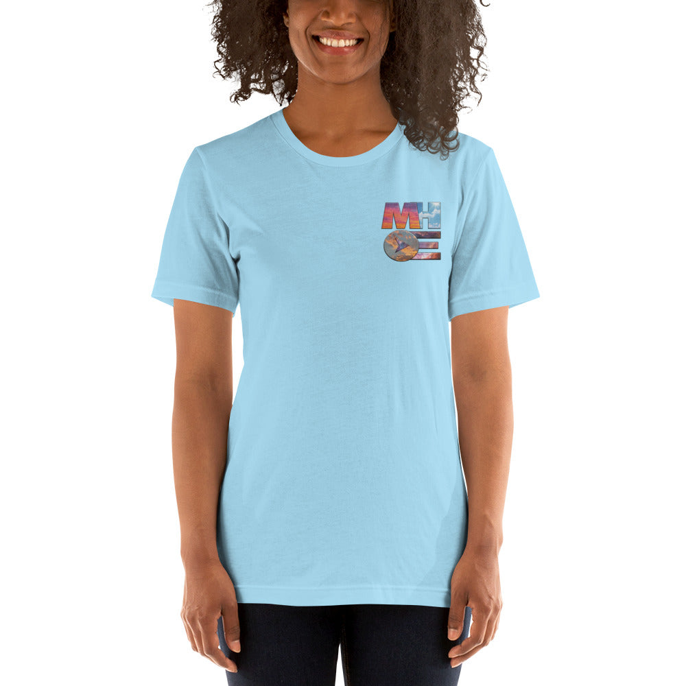MHOE Sky Logo embroidered Unisex Tee