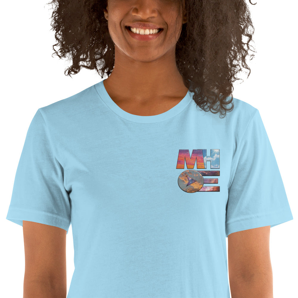 MHOE Sky Logo embroidered Unisex Tee