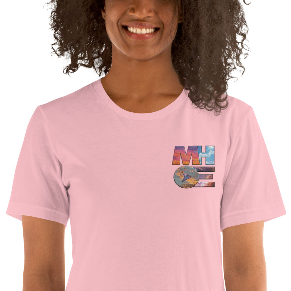 MHOE Sky Logo embroidered Unisex Tee