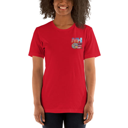 MHOE Sky Logo embroidered Unisex Tee
