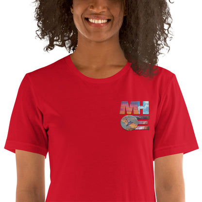 MHOE Sky Logo embroidered Unisex Tee