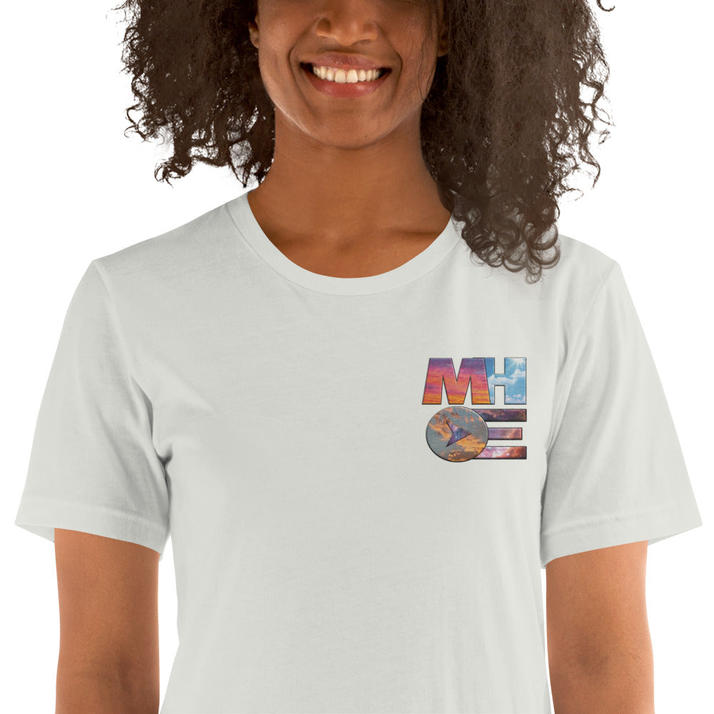 MHOE Sky Logo embroidered Unisex Tee