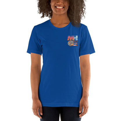 MHOE Sky Logo embroidered Unisex Tee