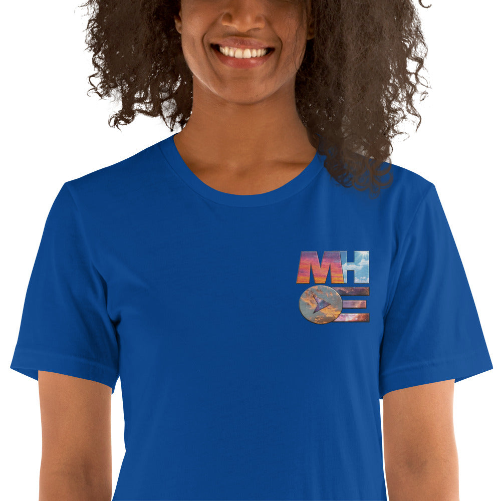 MHOE Sky Logo embroidered Unisex Tee
