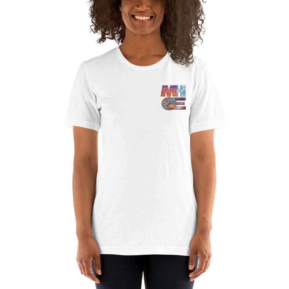 MHOE Sky Logo embroidered Unisex Tee