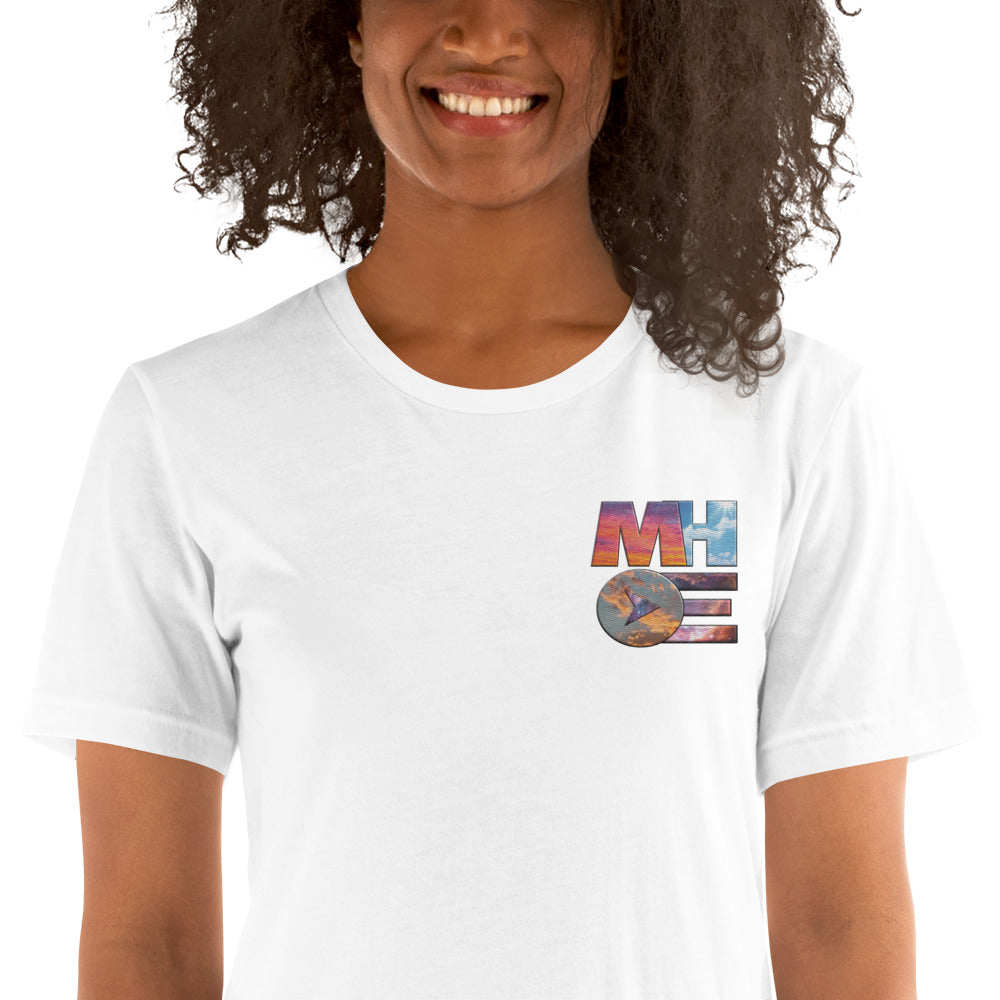 MHOE Sky Logo embroidered Unisex Tee