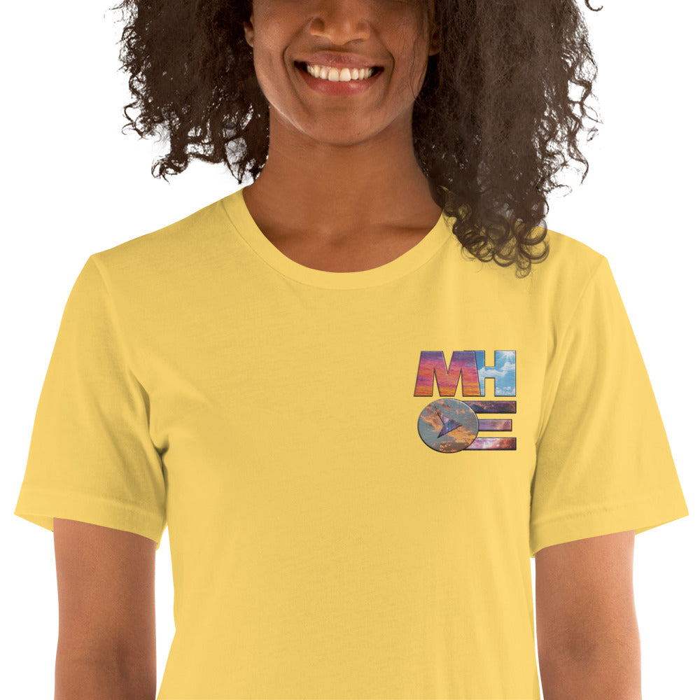MHOE Sky Logo embroidered Unisex Tee